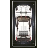Kockice za slaganje automobila od 1034 elementa - bijeli | Shoptok.si