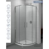 Copen tuš kabina C-02-8290 Star srebrni ram R90x200cm providno staklo