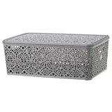 Korpa čipkasta 39x27x14cm sa poklopcem | ePonuda.com