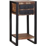 vidaXL Telefon Stojalo Večbarvno 40x40x80 cm Trden Les Predelan | Shoptok.si