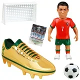 Supergoal kapsula za čevlje svetovnega prvenstva — presenečenje z 7 cm figurico in drugimi dodatki