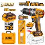  Akumulatorska udarna bušilica CIDLI20968E 20V SUPER INGCO | ePonuda.com