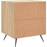  Noćni ormarići 2 kom boja hrasta 40x35x47 5cm konstruirano drvo | shoptok.hr