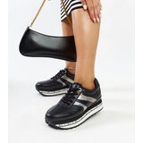 Gemre Black platform sneakers Mehari | Shoptok.si