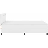 Krevet s opruga kutije Bijelo 140 x 200 cm Umjetna koža | shoptok.hr