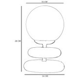 Opviq 8901-3 whitewalnut table lamp | ePonuda.com