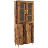  Highboard 2 pcs Staro drvo Konstruirano drvo | shoptok.hr