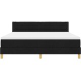  Krevet s oprugom s madracem Crn 180x200 cm Tkanina | shoptok.hr