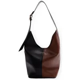 Torbe za čez ramo Maxi Bucket Bag 80654 - Black Črna