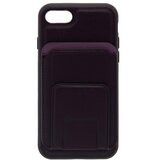  Maska za telefon LEATHER MAGSAFE WALLET za Iphone 8, Ljubičasta | Eponuda.com