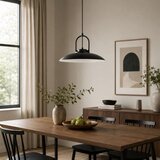  Visilica na sajli HATTORI 1xE27/15W/230V crne boje | Eponuda.com