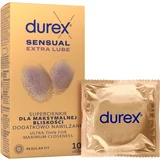 Durex Sensual Extra Lube 10 kom kondomi