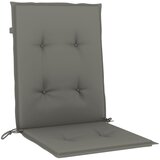  Jastuci za stolice 6 kom prošarano tamnosiva 100x50x4cm tkanina | Eponuda.com