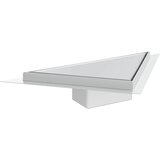  2 u 1 Trokutasti Tuš Odljev Srebrno 32 x 32 x 7,5 cm | shoptok.hr