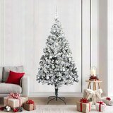 vidaXL Umjetno božićno drvce s 300 LED svjetlima Zelena 210 x 135 cm | shoptok.hr