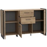 Hom`in komoda, siva, hrast artisan | Shoptok.si