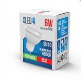 Xled led sijalica, GU10 - 6W, 220V, hladno bela, 6500K, 100 ° ( GU10 6W hb ) GU10 6W hb Cene