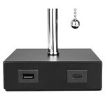  Stona lampa 1xE27/60W/230V sa USB punjačem | Eponuda.com