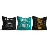 Opviq Set od 3 jastuka 43x43cm Šareni | Eponuda.ba