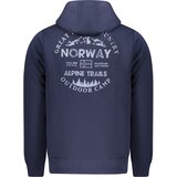 Norway 1963 Muška majica s kapuljačom na patentni zatvarač | shoptok.hr