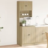 vidaXL Kuhinjska omarica sonoma hrast 60x50x180 cm inženirski les Cene