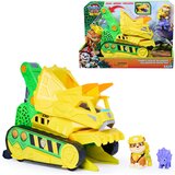 Spin Master Paw Patrol: Dino film – Chomp &amp, Rescue vozilo, ki grize, z figurico Rubble - | Shoptok.si