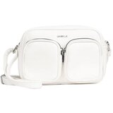 Shelvt White small handbag with pockets | shoptok.hr