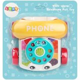  Interaktivni telefon na kotačima za povlačenje - boja se bira nasumično | shoptok.hr