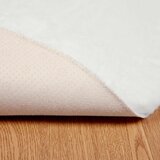  Protuklizni tepih od umjetnog zečjeg krzna OLITE Bijela Ø 80 cm | shoptok.hr