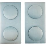 Sinsay Tapecirani zidni paneli u obliku bloka 2 pack | shoptok.hr