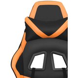  Gaming stol črno in oranžno umetno usnje | Shoptok.si