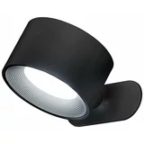 Fischer & Honsel Črna LED stenska svetilka Magnetics –