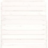 vidaXL Komposter bijeli 80 x 80 x 78 cm od masivne borovine | shoptok.hr