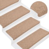 vidaXL Samoljepljivi otirači za stepenice 30 kom bež 65x24,5x3,5 cm | shoptok.hr