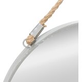 Atmosphera Zidno ogledalo EDEN, prečnika 38 cm, srebrne boje | Eponuda.com