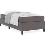  Konstrukcija postelje z vzmetnico Siva 90 x 200 cm blago, (5000125878) | Shoptok.si
