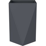vidaXL Cvetlično korito Antracit 50 x 50 x 75 cm Jeklo | Shoptok.si