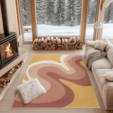 Mila Home Oker rumena/prašno rožnata pralna preproga 160x230 cm Strawberry Creamsicle – | Shoptok.si