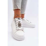 Boto Women's Sneakers with Decoration White Celedria | Shoptok.si