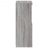  Komoda s LED svjetlima boja sivog hrasta 41x37x100 cm | shoptok.hr