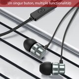 Yesido Stereo slušalice (YH32) - Jack 3,5 mm s mikrofonom, 1,2 m - crne | shoptok.hr