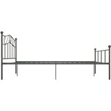  Okvir za krevet sivi metalni 160 x 200 cm | shoptok.hr