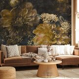 Foto tapeta - Retro Flowers - Second Variant 100x70 | shoptok.hr
