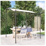  Nadstrešek krem 2x2,3 m 180 g/m² blago in jeklo | Shoptok.si