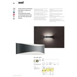  Redo 90126 - LED spoljašnja zidna svetiljka AXEL LED/7W/230V 3000K IP65 antracit | Eponuda.com