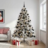  Umjetno božićno drvce s kuglicom 210 cm 300 LED lampica | shoptok.hr