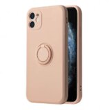 Onasi Silikonski ovitek Liquid Ring za Xiaomi Redmi Note 11 5G - roza Cene