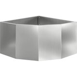  Kutni Sadič Srebrno 60 x 60 x 35 cm Pocinčani čelik | shoptok.hr