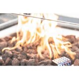 Gardenson Miza Z Ognjiščem Aurora, Črna | Shoptok.si