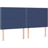  Krevet s oprugama i madracem plavi 200 x 200 cm od tkanine | shoptok.hr